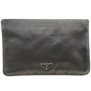 Prada Vintage Pre-owned Tyg prada-vskor Black, Dam