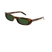 Saint Laurent 557 Solglasögon i Havana Shade Brown, Dam