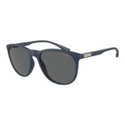 Emporio Armani Ea4210 Solglasögon i Bluette Matt Blue, Herr