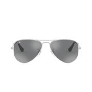 Ray-Ban Junior Aviator Solglasögon Guld Brun Yellow, Unisex