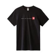 The North Face Kliskt Logot-shirt Black, Herr