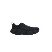 Hoka One One Svarta låga sneakers med reflexdetaljer Black, Herr