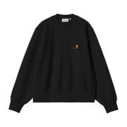 Carhartt Wip Sweatshirts Black, Dam