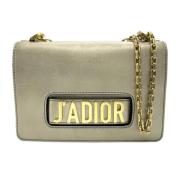 Dior Vintage Pre-owned Tyg dior-vskor Beige, Dam