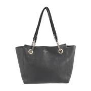 Jimmy Choo Pre-owned Pre-owned Tyg totevskor Black, Dam