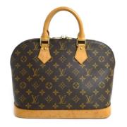 Louis Vuitton Vintage Pre-owned Canvas louis-vuitton-vskor Brown, Dam