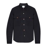 PS By Paul Smith Skjorta med fickor Black, Herr