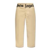 Palm Angels Vida byxor Beige, Herr