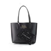 Kate Spade Skönheten och Odjuret Reversibel Tote Väska Black, Dam