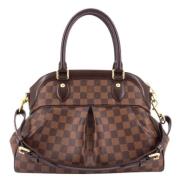 Louis Vuitton Vintage Pre-owned Canvas louis-vuitton-vskor Brown, Dam