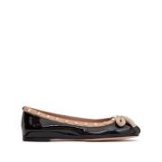 Valentino Garavani Skor Ballerinor Svart Aw23 Black, Dam