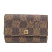 Louis Vuitton Vintage Pre-owned Canvas nyckelhllare Brown, Dam