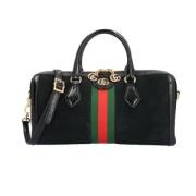 Gucci Vintage Pre-owned Tyg gucci-vskor Black, Dam