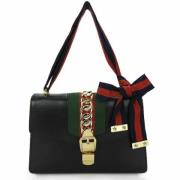 Gucci Vintage Pre-owned Tyg gucci-vskor Black, Dam