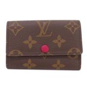 Louis Vuitton Vintage Pre-owned Canvas nyckelhllare Brown, Dam