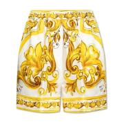 Dolce & Gabbana Sidenshorts Yellow, Dam