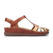 Pikolinos Mångsidig Brun Mix Dam Sandal Brown, Dam