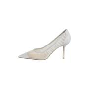 Jimmy Choo Pre-owned Pre-owned Mesh klackskor Gray, Dam