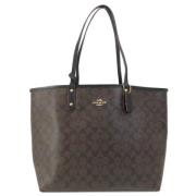 Coach Pre-owned Pre-owned Tyg totevskor Black, Dam