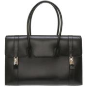 Hermès Vintage Pre-owned Tyg handvskor Black, Dam