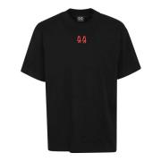 44 Label Group Svarta T-shirts Polos Aw24 Black, Herr