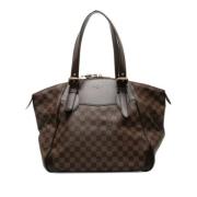 Louis Vuitton Vintage Pre-owned Canvas louis-vuitton-vskor Brown, Dam