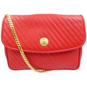 Celine Vintage Pre-owned Laeder axelremsvskor Red, Dam