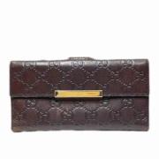 Gucci Vintage Pre-owned Laeder plnbcker Brown, Dam