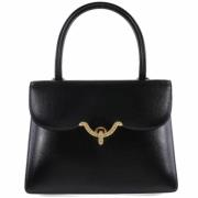 Hermès Vintage Pre-owned Tyg handvskor Black, Dam