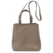 Celine Vintage Pre-owned Laeder totevskor Beige, Dam