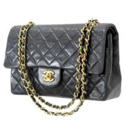 Chanel Vintage Pre-owned Laeder chanel-vskor Black, Dam