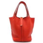 Hermès Vintage Pre-owned Tyg handvskor Red, Dam