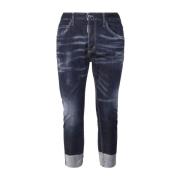 Dsquared2 Blå Klassiska Fem Fickor Jeans Blue, Herr