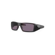 Oakley Svart Tonade Rektangulära Solglasögon Black, Unisex