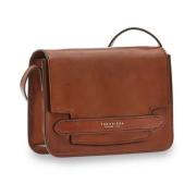 The Bridge Brun Läder Crossbody Väska Lucrezia Brown, Dam