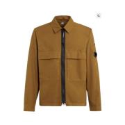 C.p. Company Stilfull Overshirt för Män Beige, Herr