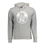 North Sails Gray Cotton Sweater Gray, Herr