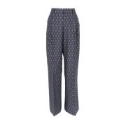 Etro Modern Mens Trouser Blue, Dam