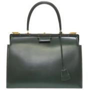 Hermès Vintage Pre-owned Tyg handvskor Green, Dam