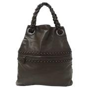 Bottega Veneta Vintage Pre-owned Laeder handvskor Brown, Dam