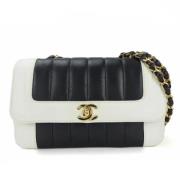 Chanel Vintage Pre-owned Tyg chanel-vskor Beige, Dam