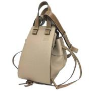 Loewe Pre-owned Pre-owned Tyg handvskor Beige, Dam