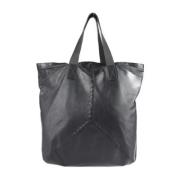 Bottega Veneta Vintage Pre-owned Laeder totevskor Black, Dam