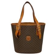 Celine Vintage Pre-owned Laeder totevskor Brown, Dam