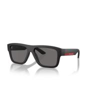 Prada Solglasögon Linea Rossa 04Zs Dg002G Black, Herr