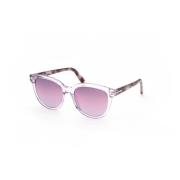 Tom Ford Olivia-02 Solglasögon i Violet Gradient Multicolor, Dam