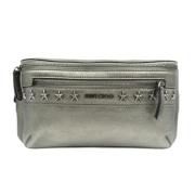 Jimmy Choo Pre-owned Pre-owned Laeder axelremsvskor Gray, Dam