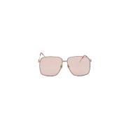 Gucci Vintage Pre-owned Tyg solglasgon Pink, Dam