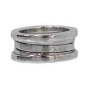 Bvlgari Vintage Pre-owned Vitt guld ringar Gray, Dam