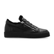 Giuseppe Zanotti Sneakers med logotyp Black, Herr